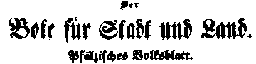 Bote für Stadt und Land banner